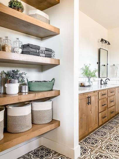 Vanity organized by Curated Homes Collective