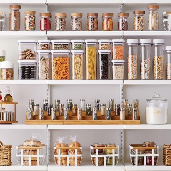 Pantry organized by Curated Homes Collective